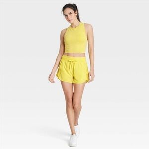 Women's High-Rise Pleated Side Shorts
2.5" - JoyLab™ Yellow new